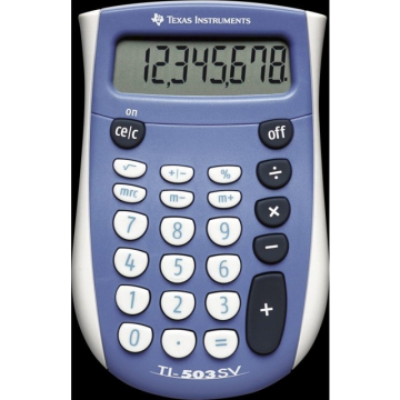 Lommeregner texas t1-503 sv - EAN 3243480009690