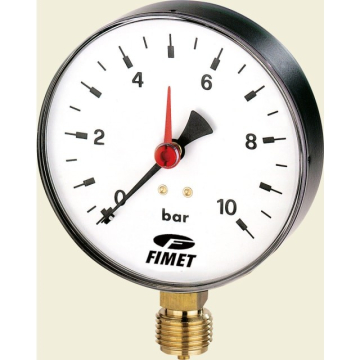 Manometer ø80x1/2 0-10 bar/mws - EAN 3800152514021