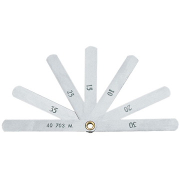 Gedore Ventil målelære 0,1-0,4mm - EAN 4010886654910