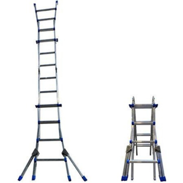 Silkeborg stiger Multi-teleskopstige pro, 4x5-tr. 5,3m - EAN 4017357013955