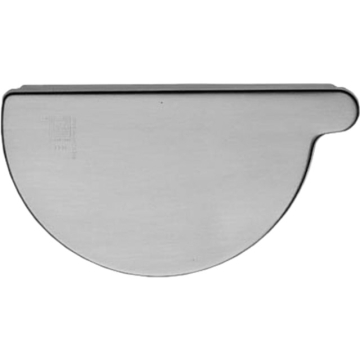 Rheinzink Endebund venstre 1/2-rund 280mm cl. walz - EAN 4022425029653