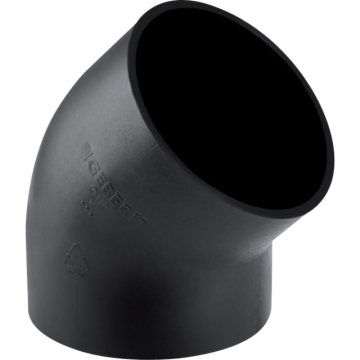 Geberit Peh bøjning 45 ø 56 mm - EAN 4025416000013