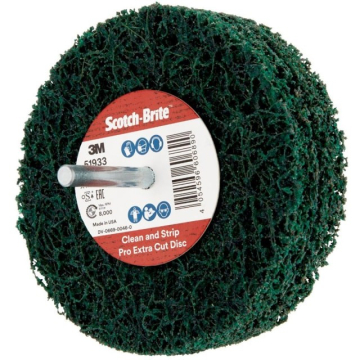 3m Sliberondel 100mmx25mmx6mm a xcrs grøn - EAN 4054596606890