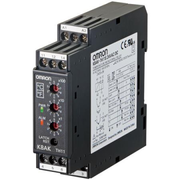 Omron Overvågningsrelæ 22 k8ak-th12s 24vac/dc - EAN 4548583402546