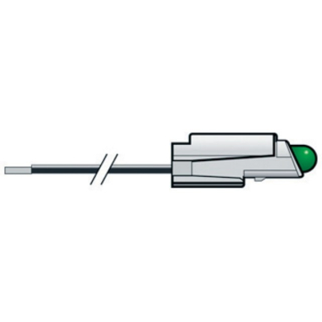 Niko Glimlampe, led med ledning, 230v, grøn - EAN 5413736205468