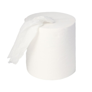 Aftørringspapir i rulle 280m hvid - EAN 5701766075015