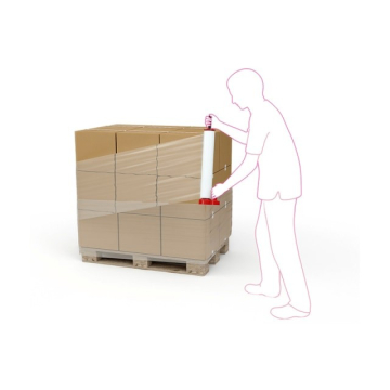 Strækfilm klar 20my 450mmx300m - EAN 5701766851947