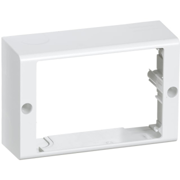 LK Clicline monteringsboks dobbelt hvid - EAN 5703302009027