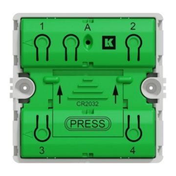 LK Fuga wiser bat. tryk 4 slutte u afdæk - EAN 5703302169837