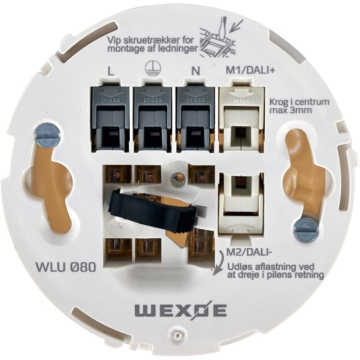 Wexøe Lampeudtag universal wexøe antrazit - EAN 5703472328836