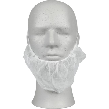 Abena Skægbind onesize hvid pp usteril engangs - EAN 5703538061455