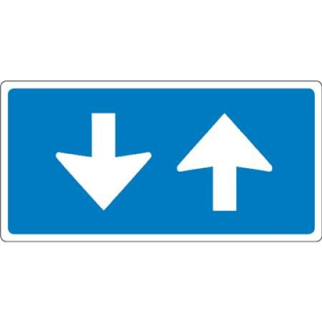 Vejskilt færdsel beg.r. ud21.1 - EAN 5704628027443