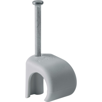 Clips rund 8-12 grå søm 30mm - EAN 5705151016805