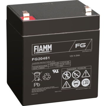 Fiamm Fiamm blybatteri 12v/4,5ah - EAN 5705154114126
