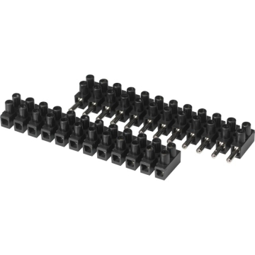 Fix-Pro Klemrække han+hun 12x4,0 sort - EAN 5705154400380