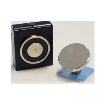  Dør magnet væg 140kg uden afbryder, sort - EAN 5705157118756