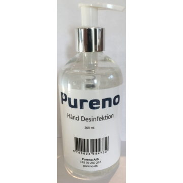 Hånd desinfiktion 300 ml med pumpe - EAN 5705623044732