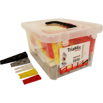 Plastkiler triamix box 240 stk ass - EAN 5708337002401