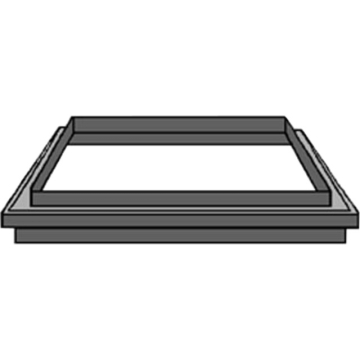 Purus Forhøj.ramme t/afl.skål 150x150/10mm - EAN 5708854531262