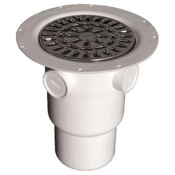 Purus Gulvafløb vinyl 75/110 mm lodret studs - EAN 5708854750465