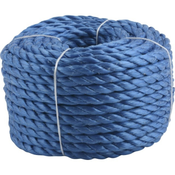 Reb 8MM 20m blå polyreb 3-slået - EAN 5709386649074