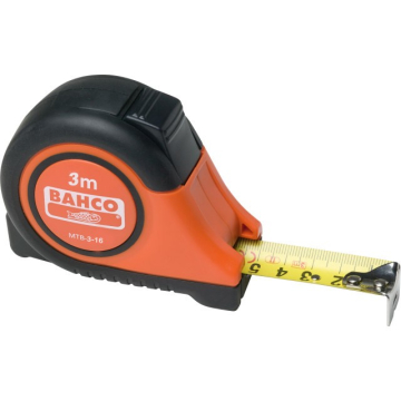 Bahco Båndmål 3m 16MM bred - EAN 7314150119073
