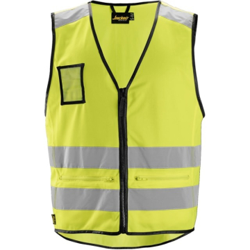 Snickers Vest high-vis gul klasse 2 s/m - EAN 7332515256317