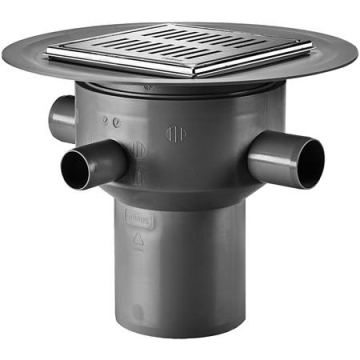 Purus Afløbsskål ø110 mm lodret smøremembran - EAN 7394000712548