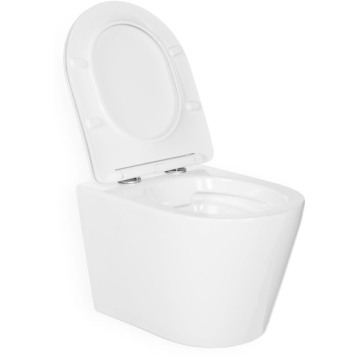 Blue label Hængeskål rimfree med soft close sæde - EAN 8711802072325