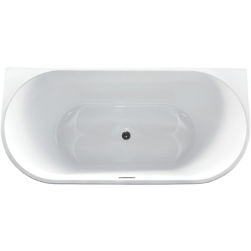 Blue label Badekar back to wall 1800 mm mat hvid - EAN 8711802073100