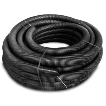 Dietzel Flexrør pe 63/52 mm dobbeltvæg 50m sort - Billede 1